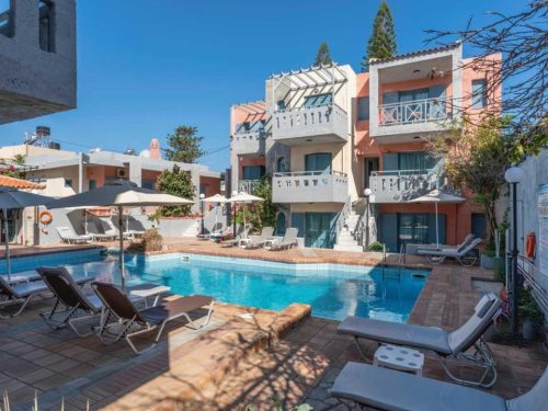 Hotelaanbieders.nl Geniet van een zonvakantie op Kreta in het gezellige Kokkini Hani! Incl. vlucht & transfer o.b.v. halfpension