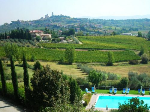 Hotelaanbieders.nl Uniek verblijf in Toscane, San Gimignano in een hotel met Panoramisch uitzicht incl. ontbijt & welkomstdrankje!